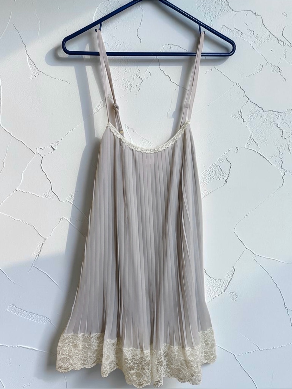 Victoria’s Secret Angels Lace Pleated Babydoll Chemise Dress Medium Large